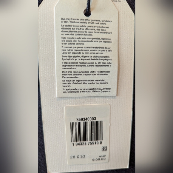 Levi's Ribcage Boot Dark Grey 28 New with Tags - Picture 5 of 5